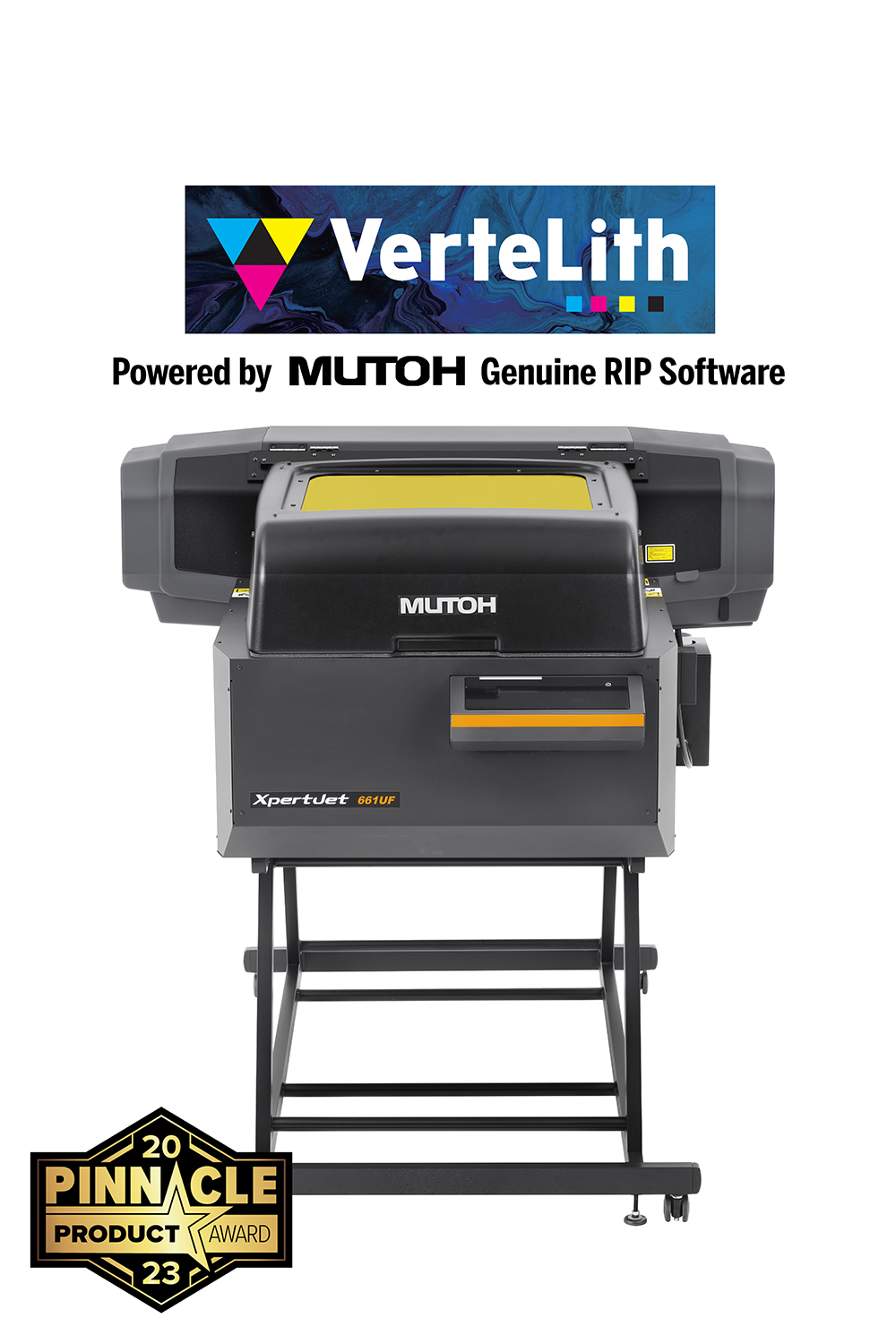 MUTOH_XPJ-661UF_VerteLithLogo-2023-Pinnacle-Product-Award