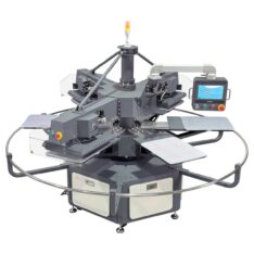APEX X6 - 6 Station 16” x 20” Fully Automatic Rotary Heat Press - With Preheat