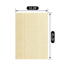 High-Temperature Cloth, 32.28" × 45.28" ,Cream Color