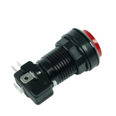 Switch, Red Medium Round Emergency Stop Switch, Mini Type