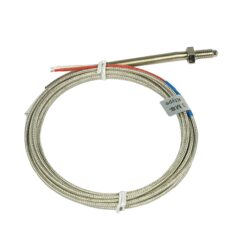 Thermocouple, Type K, 7 Wire Cores, Non-Grounded 1/4 Thread, 118.11" , No Clamped Terminals, Transparent Tube Sleeved on Wiring Port
