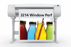 3214 1Waze 60/40 Window Perf Gloss Window Graphic
